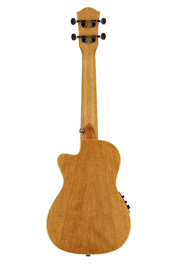 okoume ukulele, elektrische ukulele, konzert ukulele